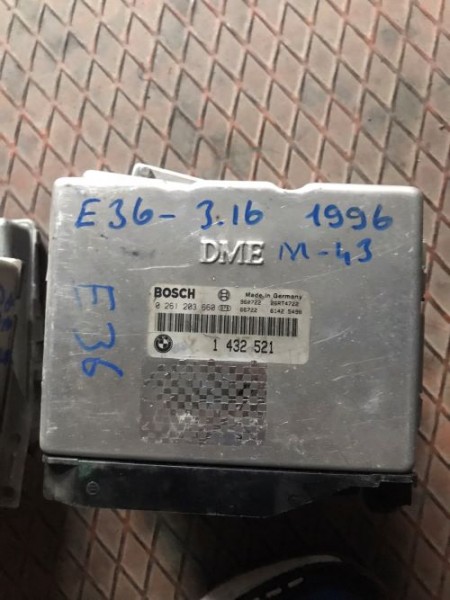 BMW E36 1.6 1432521 MOTOR BEYNİ ORJİNAL ÇIKMA