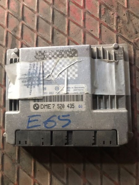 BMW E65 7520435 MOTOR BEYNİ ORJİNAL ÇIKMA