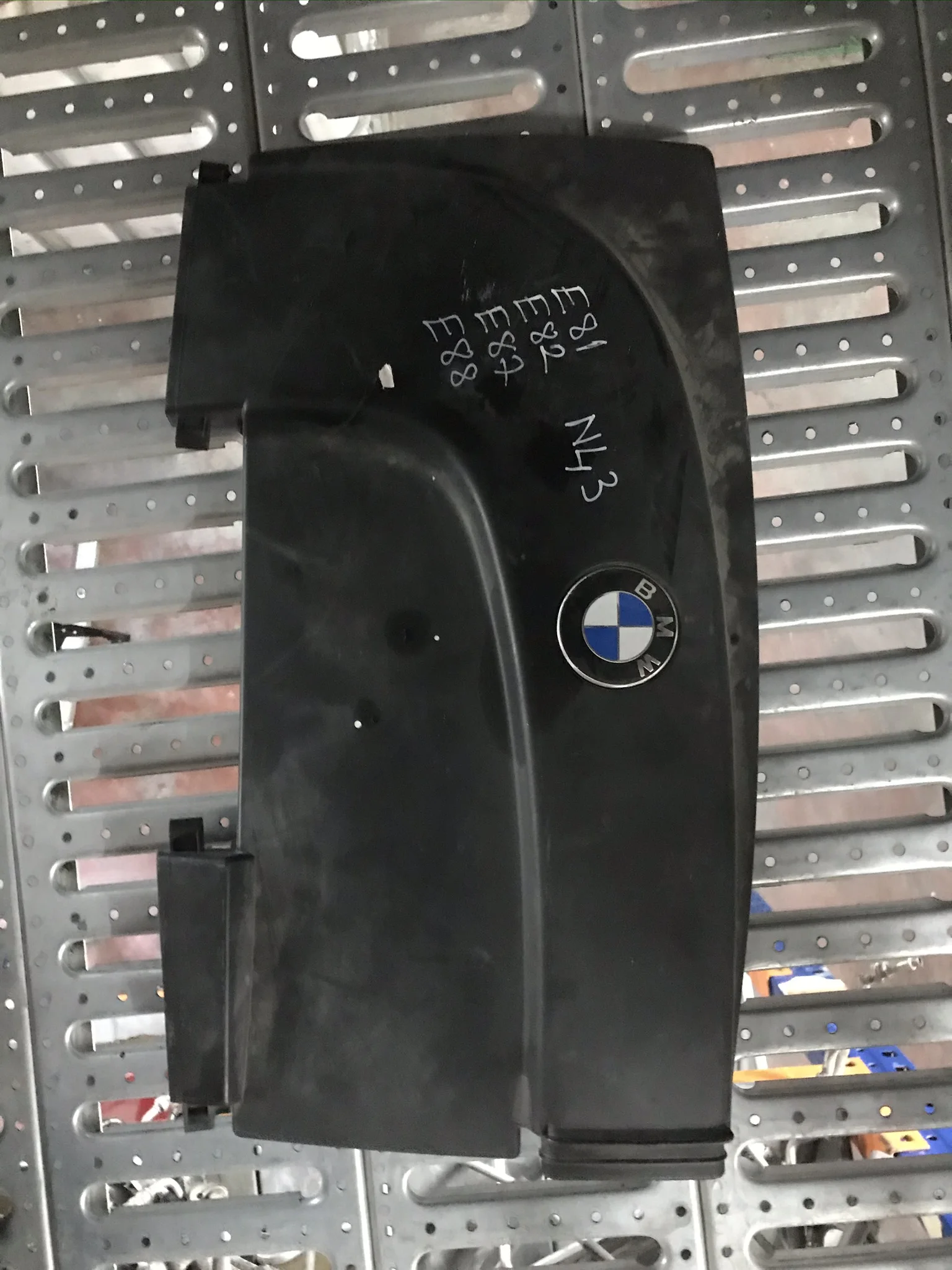 BMW N42 N45 N46 Akustik Motor Üst Kapağı Benzinli Ön Panel Üst Plastiği E90 E87 316i 318i 320i Orijinal