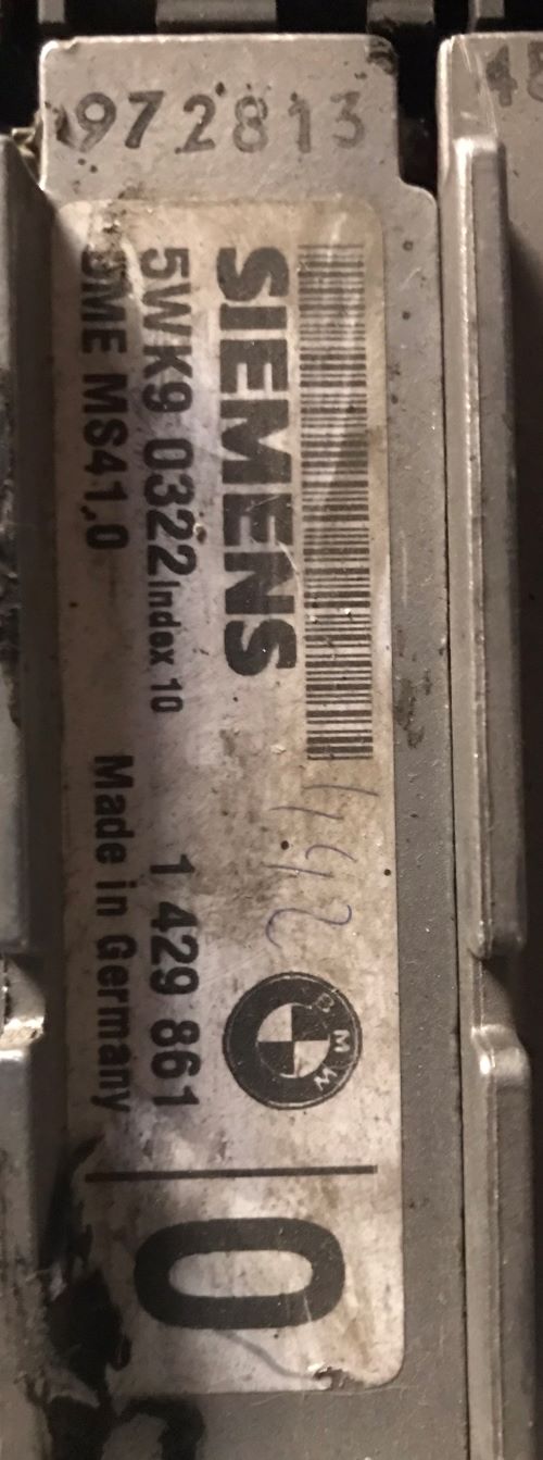 BMW E36 E39 2.0İ 1429861 MOTOR BEYNİ