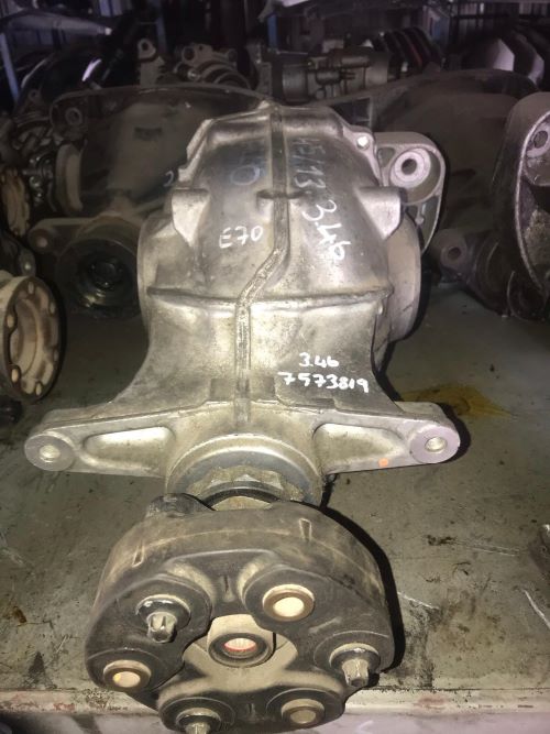 BMW E70 ARKA DEFRANSİYEL 3.46 7573819 ORJİNAL ÇIKMA