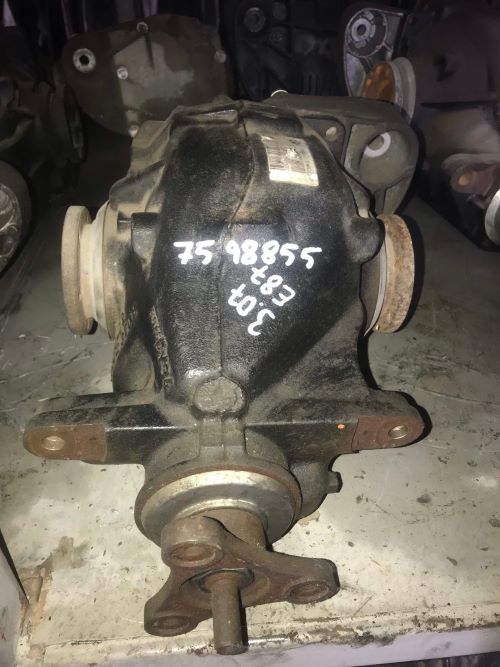 BMW E87 ARKA DEFRANSİYEL 3.07 7598855 ORJİNAL ÇIKMA