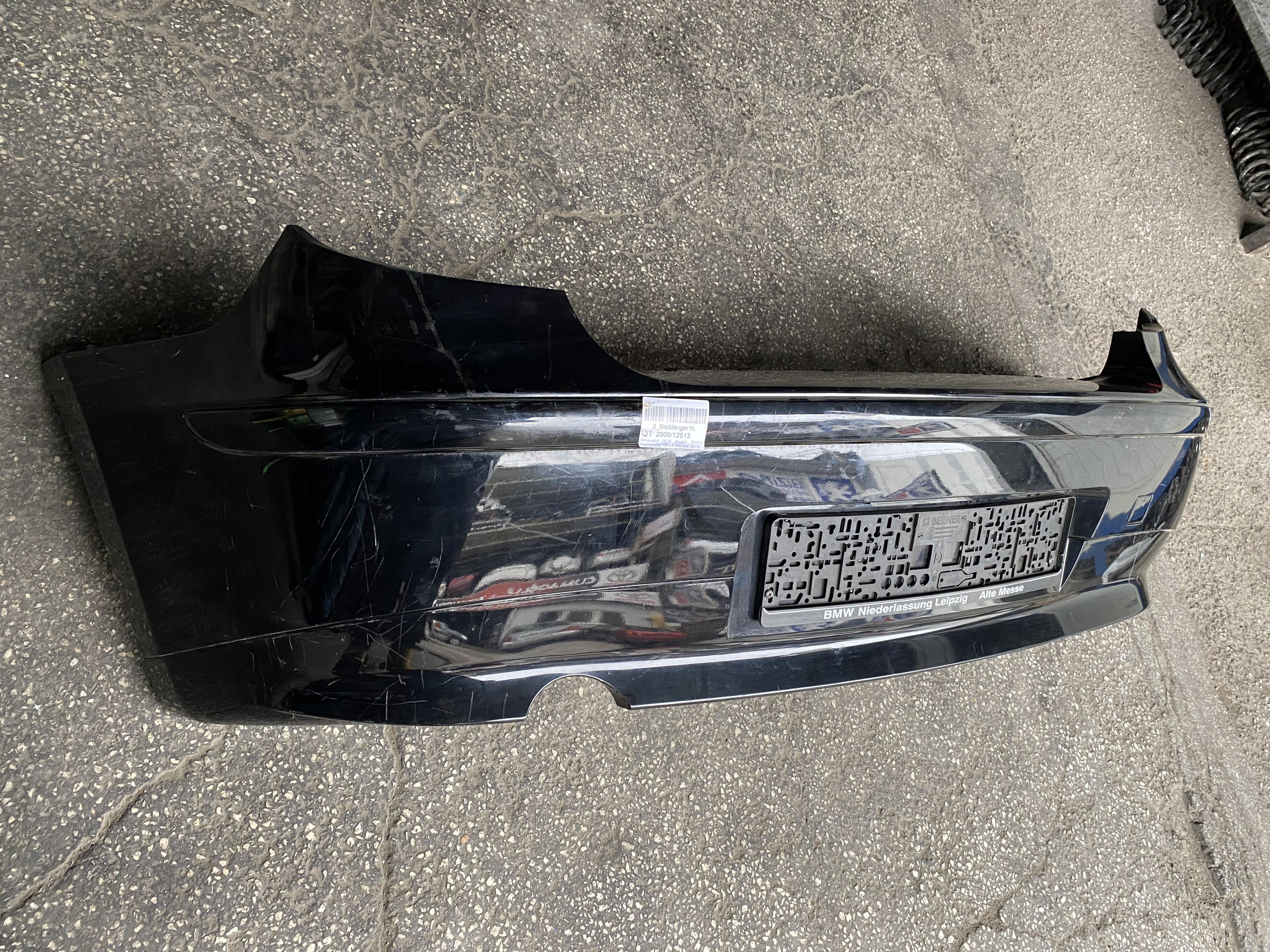 BMW E87 ARKA TAMPON HATASIZ 7058507 ORJİNAL ÇIKMA