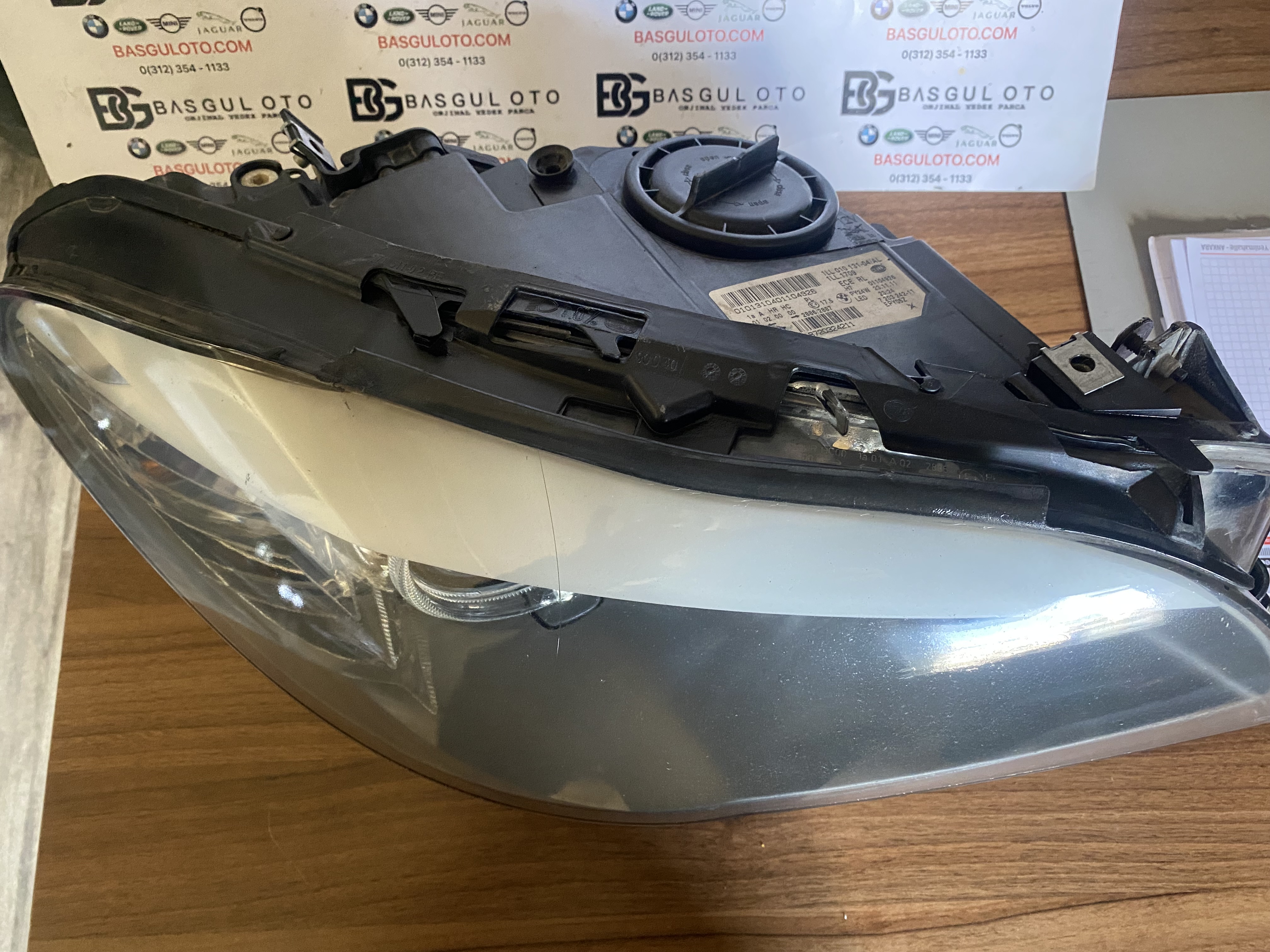 BMW F10 F11 SAĞ SOL HALOJEN FAR TAKIMI 7203241 ORJİNAL ÇIKMA