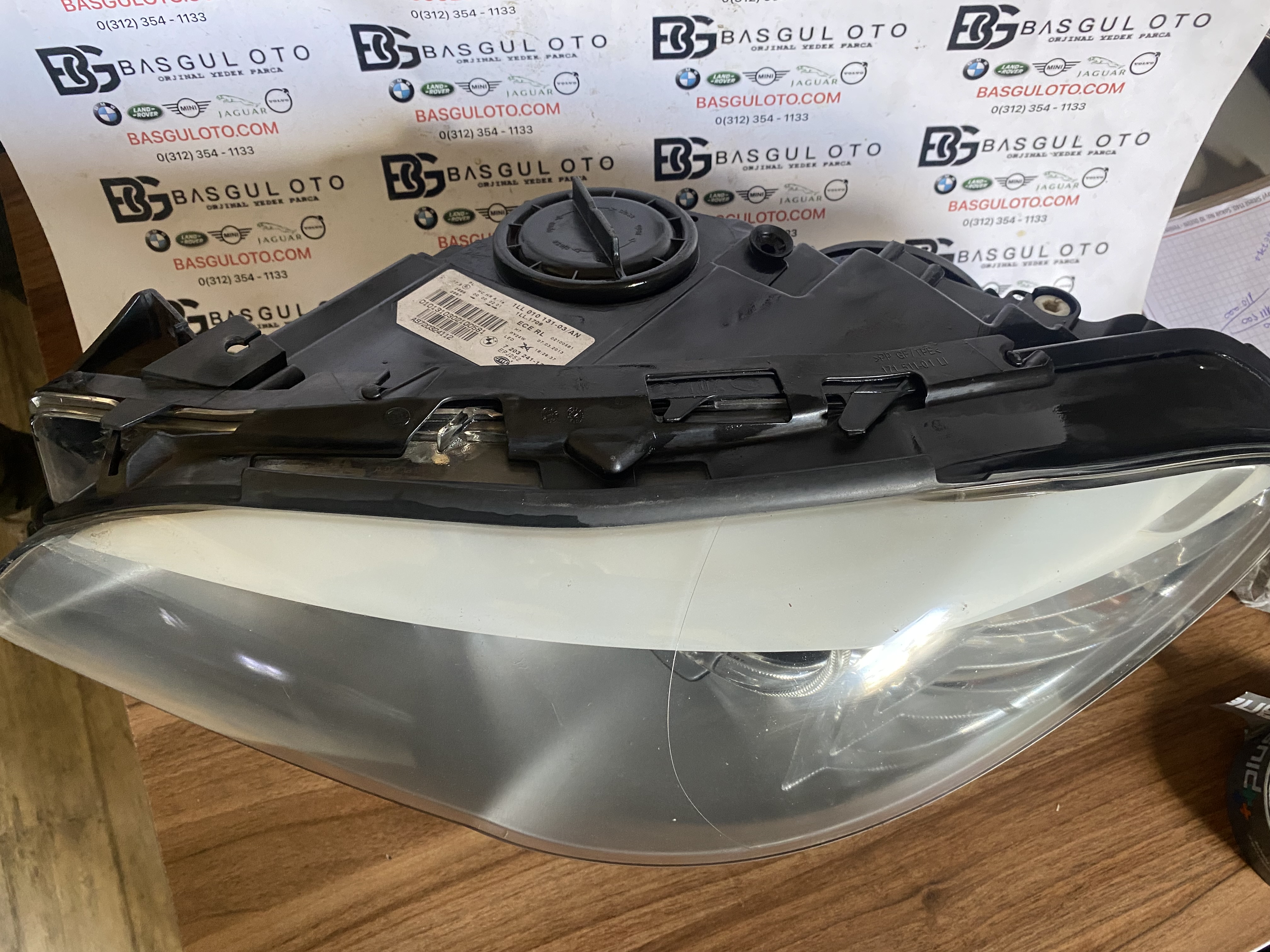 BMW F10 F11 SAĞ SOL HALOJEN FAR TAKIMI 7203241 ORJİNAL ÇIKMA