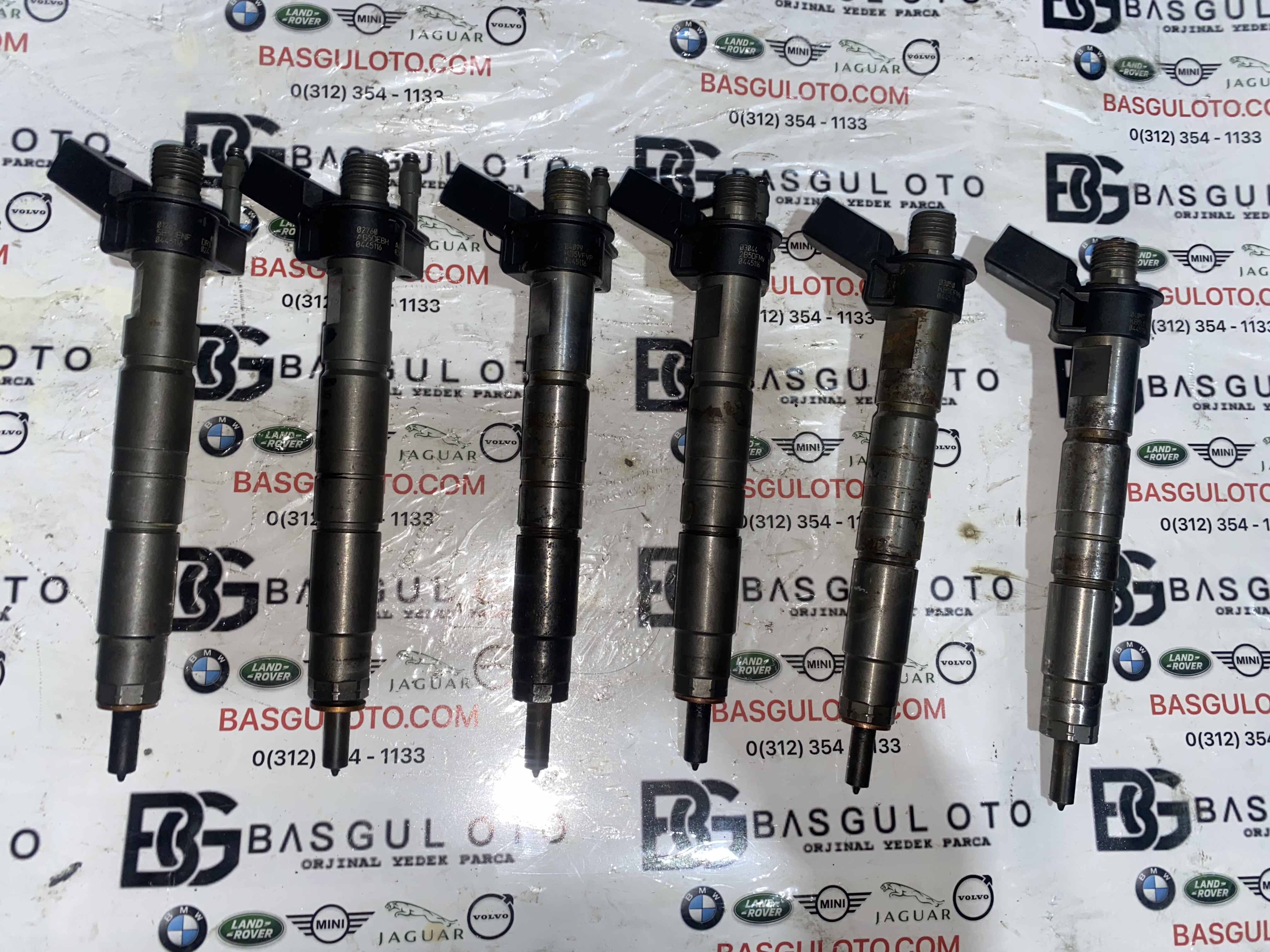 BMW E60 F01 N57 3.0d ENJEKTÖR 7805428 BOSCH 0445116024 ORJİNAL ÇIKMA