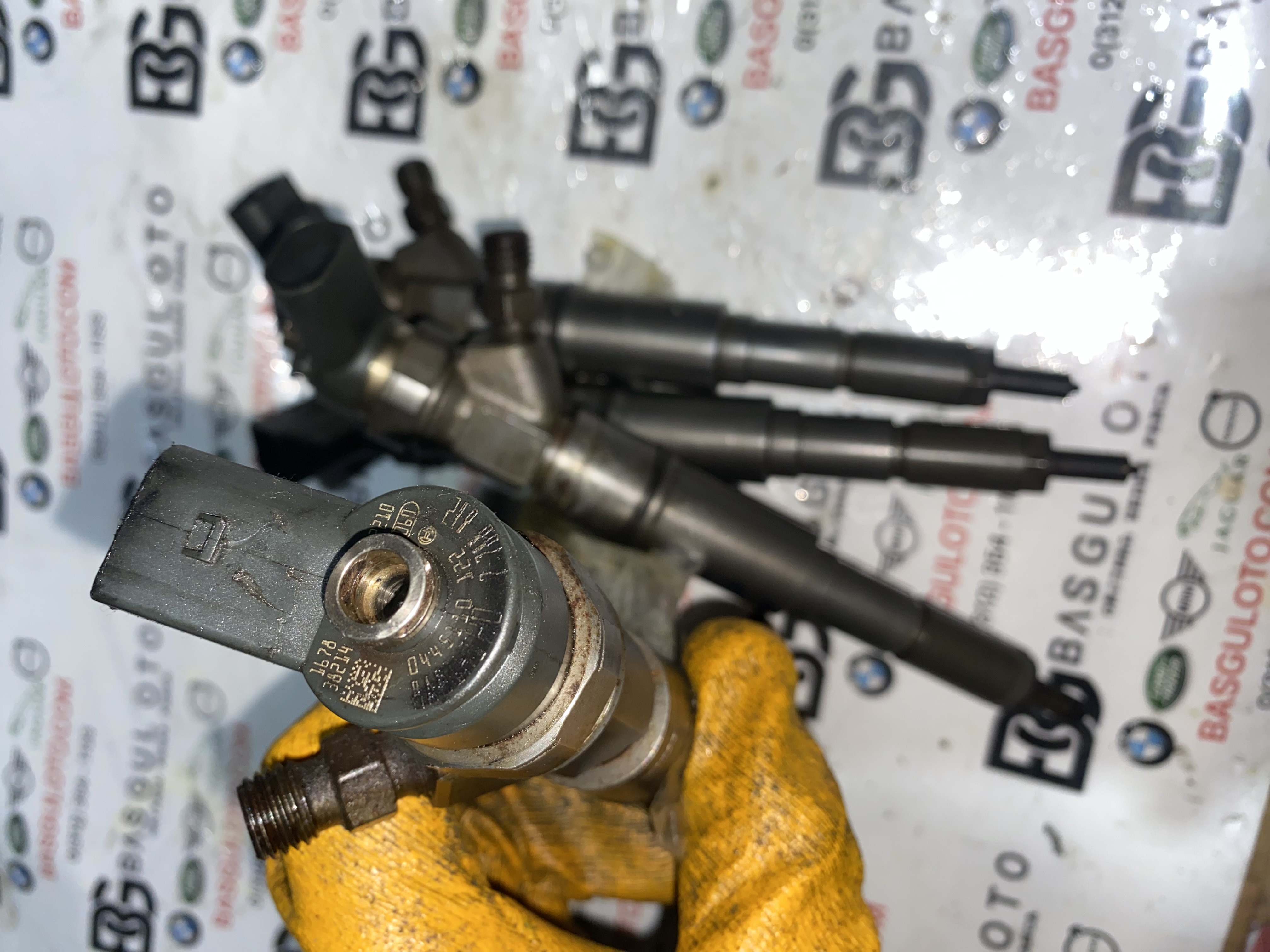 BMW E65 E66 7.40d ENJEKTÖR 7788812 BOSCH 0445110122 ORJİNAL ÇIKMA