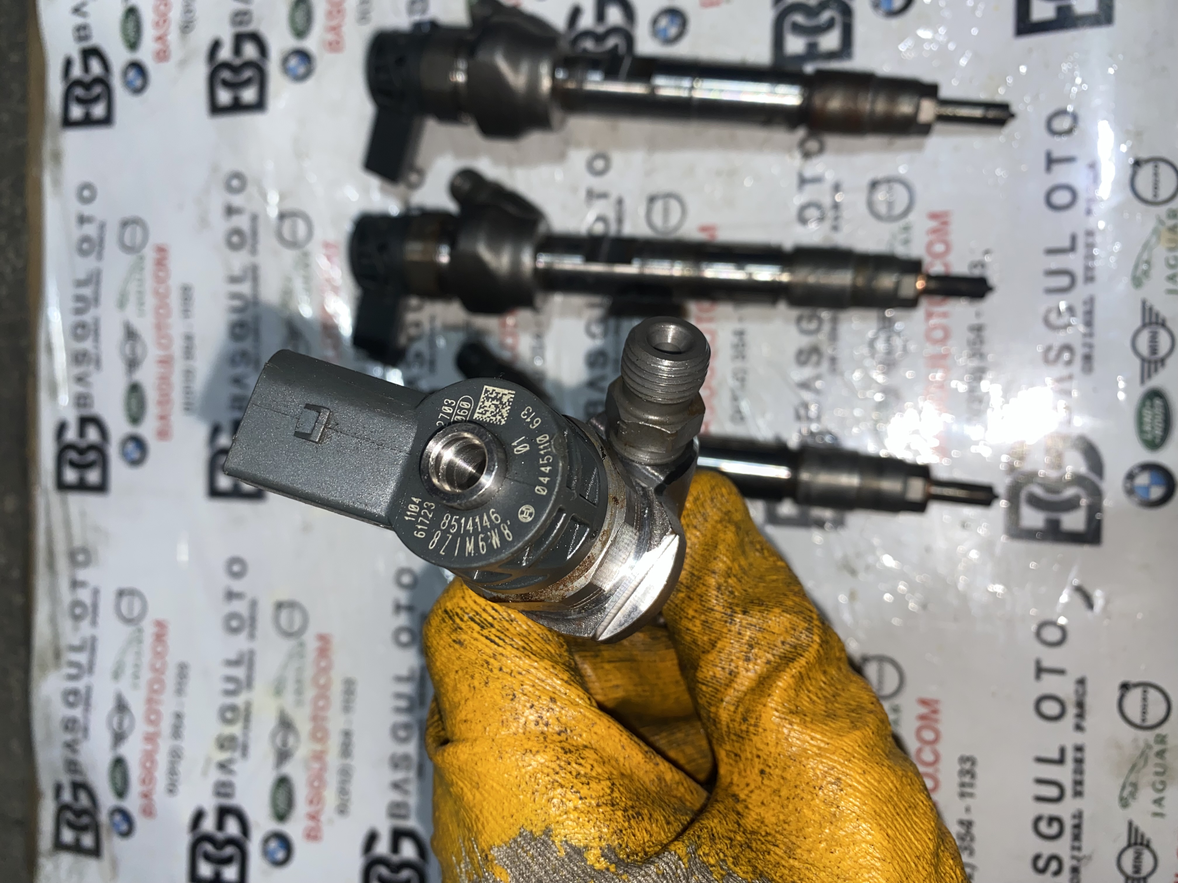 BMW F30 F32 F36 F10 B47 ENJEKTÖR 8514146 BOSCH 0445110613 ORJİNAL ÇIKMA