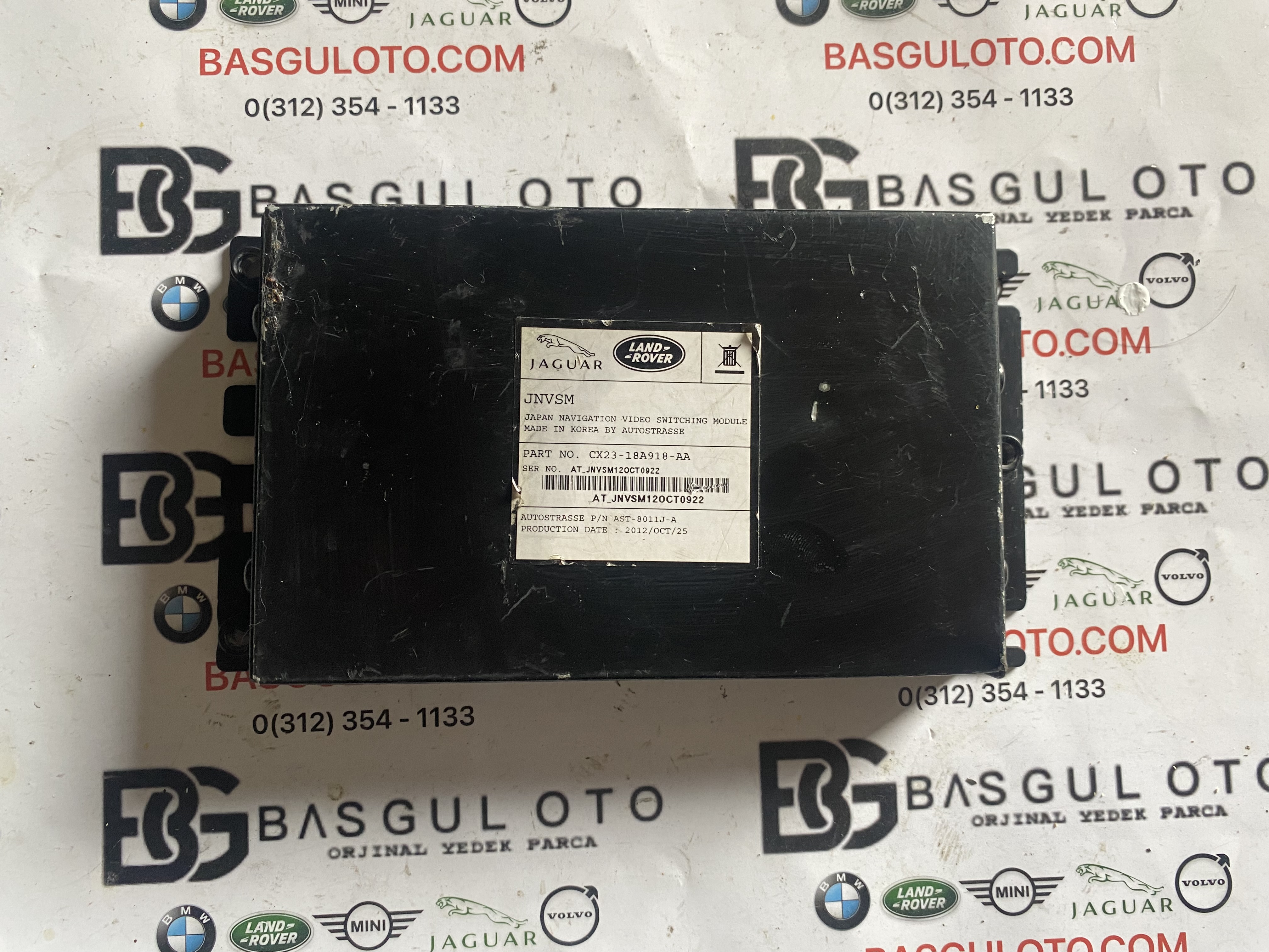 RANGE ROVER EVOQUE L538 JAGUAR XJ XF GPS MODÜLÜ CX23-18A918-AA ORJİNAL ÇIKMA