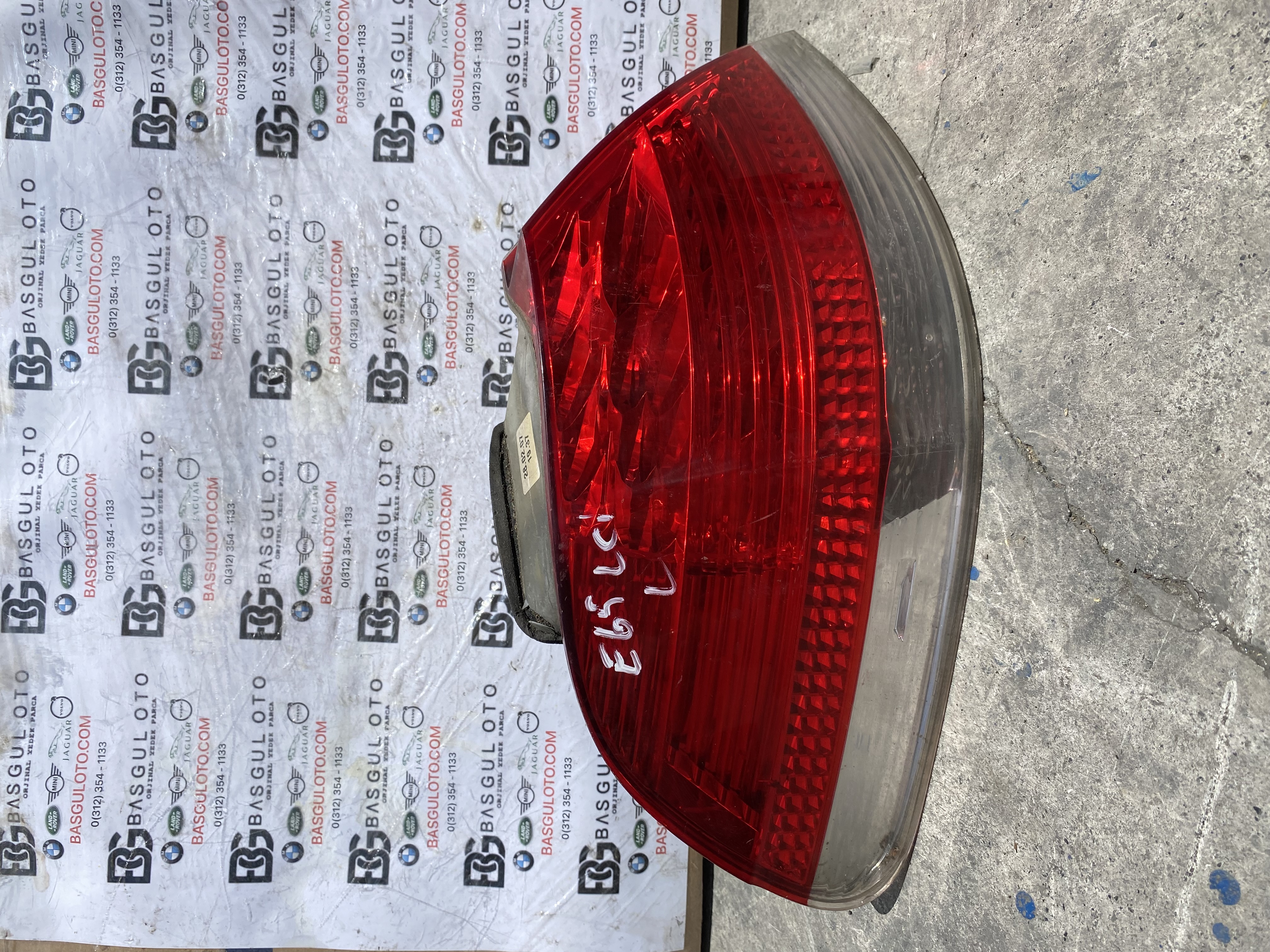BMW 7 SERİSİ E65 LCI  SOL STOP LAMBASI ORJINAL ÇIKMA
