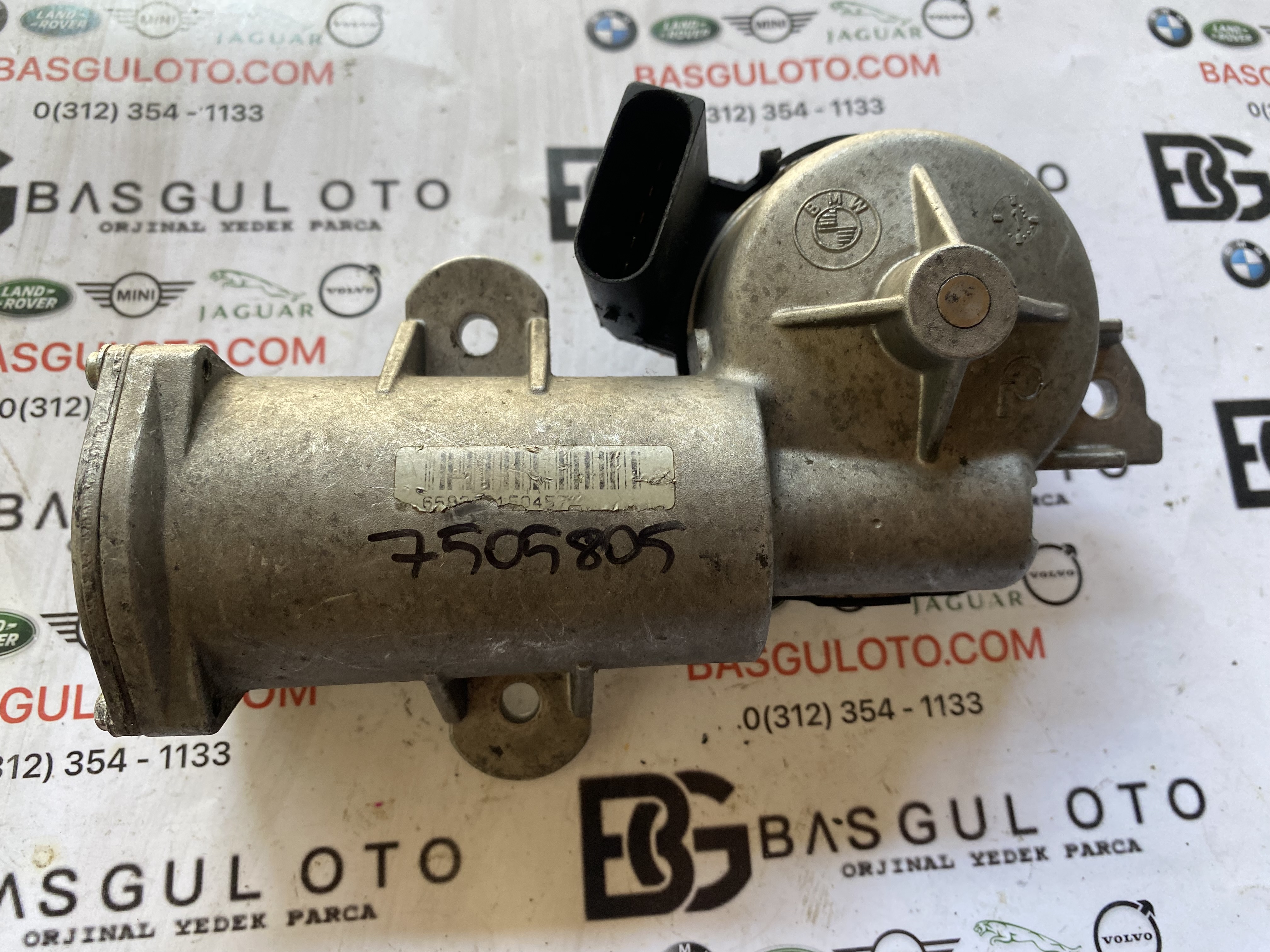 BMW 7 SERİSİ E65 7.45İ E60 N62 MANİFOLD AYAR MOTORU 11617505805 ORJINAL ÇIKMA