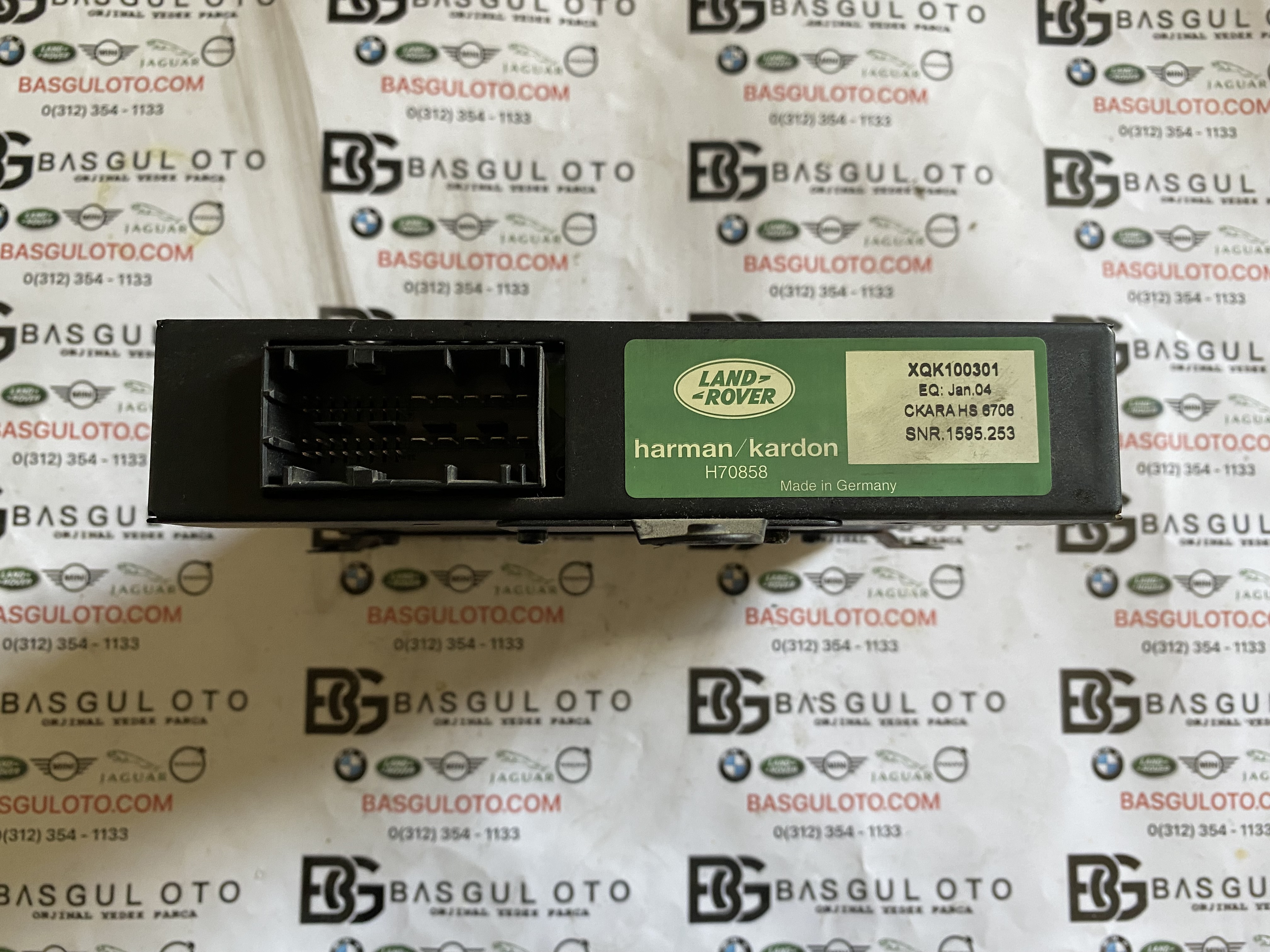 LAND ROVER FREELANDER 1 L314 HARMAN KARDON AMFİ XQK100301 ORJINAL ÇIKMA