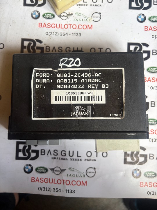 jaguar xj park freni kontrol modülü 8w83-2c496-ac