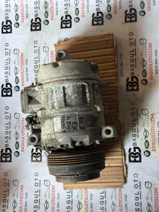 BMW M54 X3 E46 6916232 KLİMA KOMPRESÖRÜ ÇIKMA ORJ