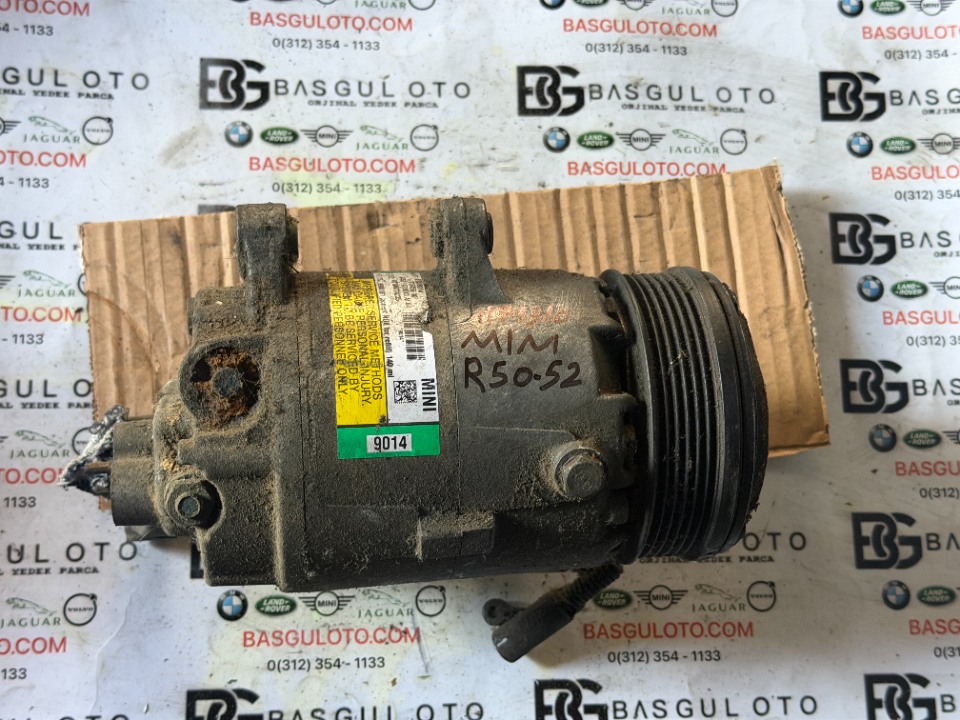 MİNİ R50 R52 1.6İ 1171310 ÇIKMA ORJ KLİMA KOMPRESÖRÜ
