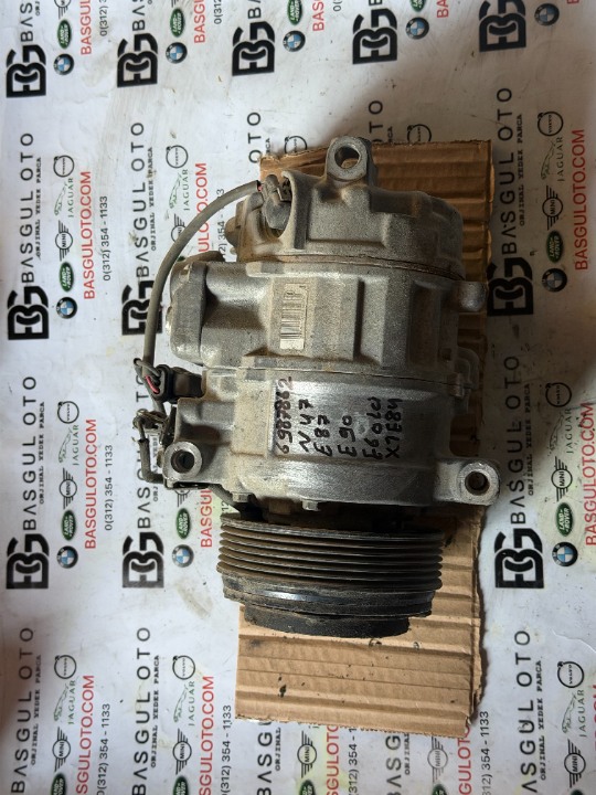 BMW E90 E60 6987862 KLİMA KOMPRESÖRÜ ÇIKMA ORJ