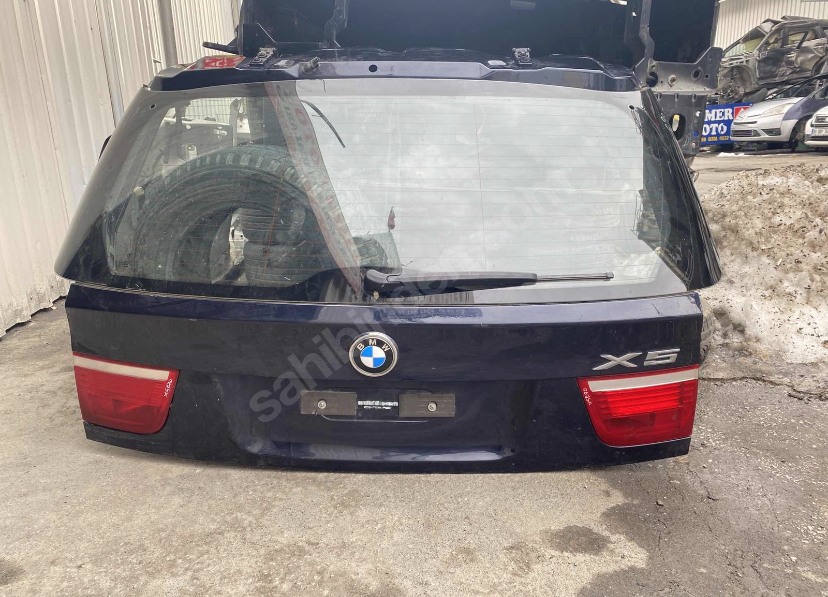 BMW X5 E70 ARKA BAGAJ KAPAGI  ORJ ÇIKMA METALİK LACİVERT RENK