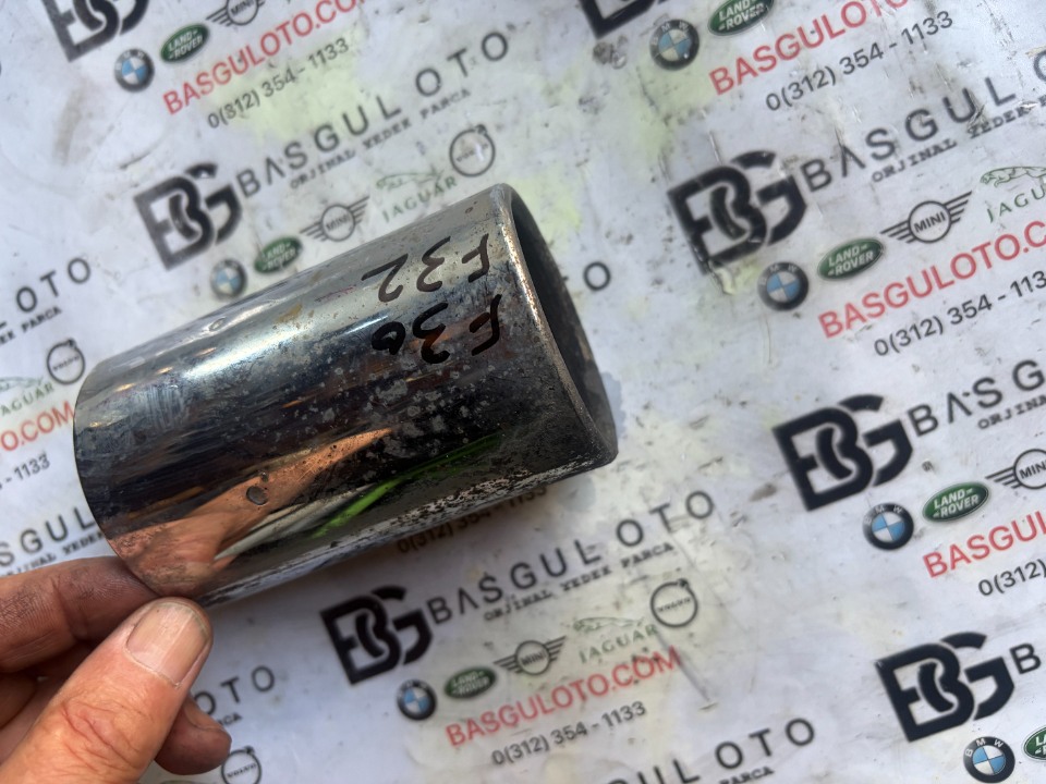 BMW f30 f32 EGZOZ BORUSU UCU krom orj
