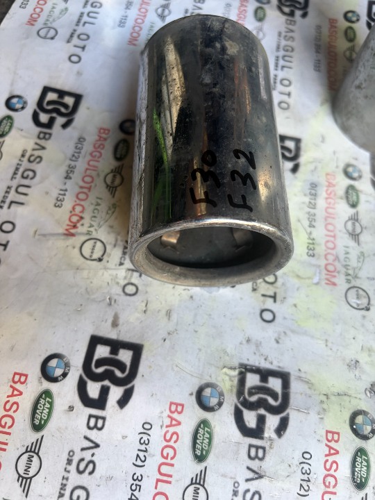 BMW f30 f32 EGZOZ BORUSU UCU krom orj
