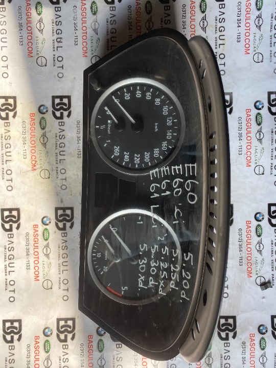 BMW E60 E61 E60 LCİ  5.20 5.25 5.30 DİZEL UYUMLU 6958600 ÇIKMA