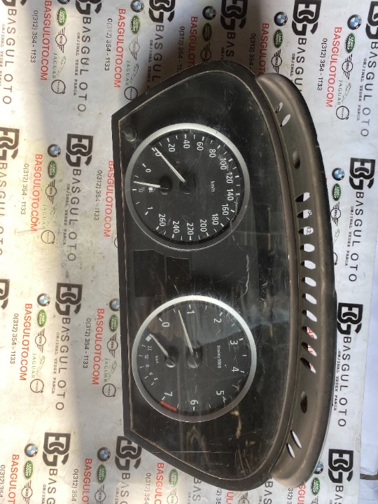 BMW E60 BENZİNLİ KM SAAT KADRAN  6945628 ÇIKMA ORJİNAL