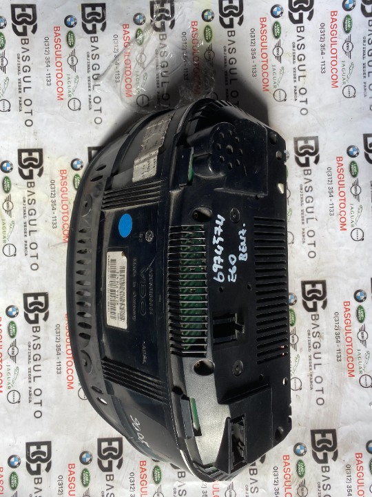 BMW E60 BENZİNLİ KM SAATİ KADRAN 6974574 ÇIKMA ORJİNAL