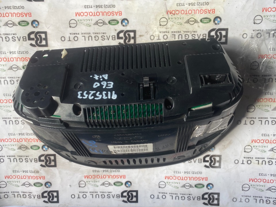 BMW E60 DİZEL KM SAATİ KADRAN GÖSTERGE PANELİ 9135253