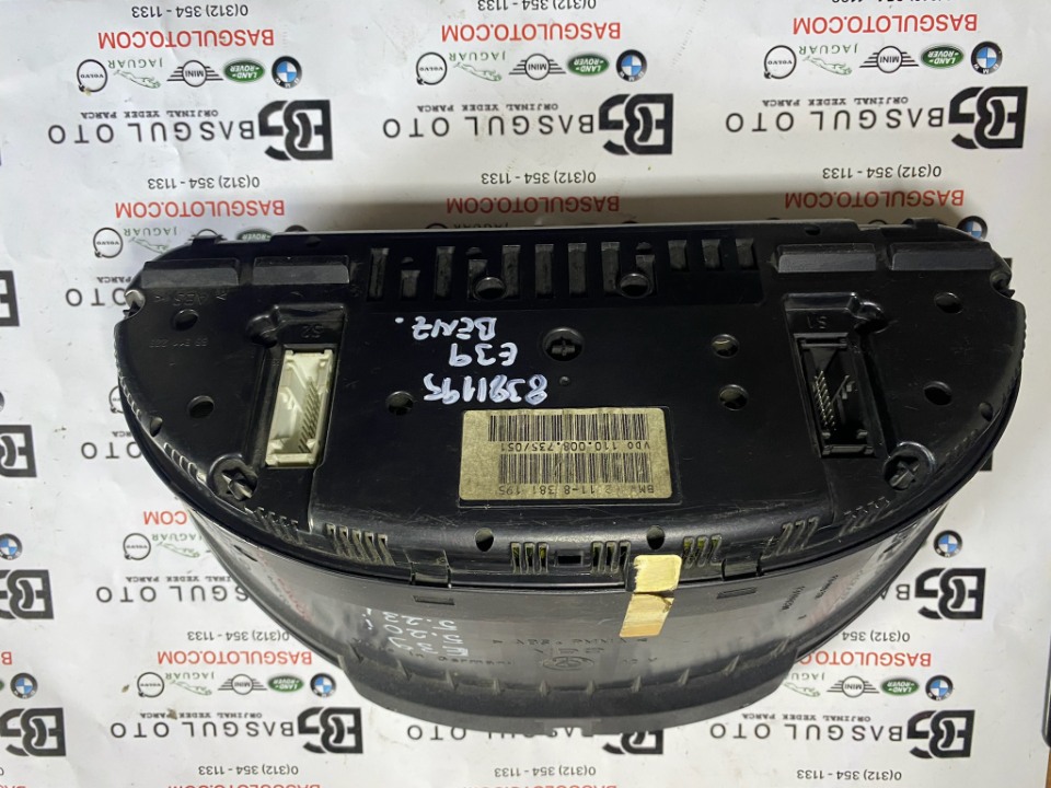 BMW E39 520İ 530İ KM SAATİ KADRAN GÖSTERGE PANELİ 8381195
