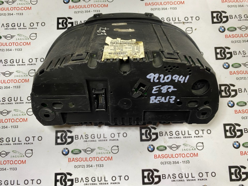 BMW E87 1.6İ KM SAATİ  KM SAATİ KADRAN  GÖSTERGE PANELİ 9220941