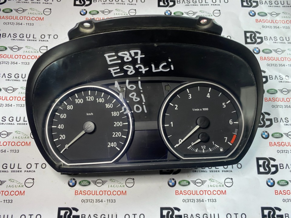 BMW E87 1.6İ KM SAATİ  KM SAATİ KADRAN  GÖSTERGE PANELİ  6961473
