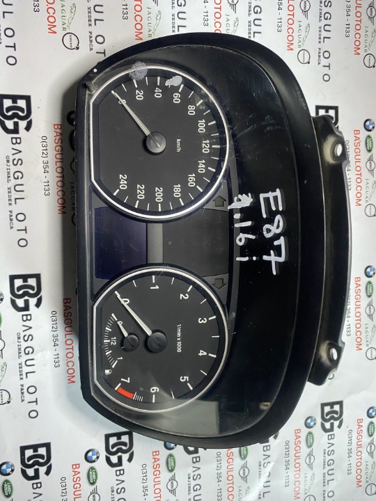 BMW E87 1.6İ KM SAATİ  KM SAATİ KADRAN  GÖSTERGE PANELİ  9166813