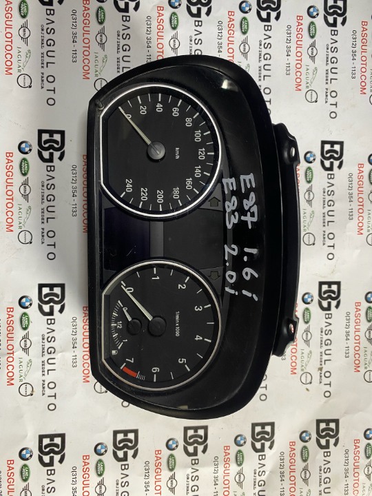 BMW E87 LCİ 1.6İ KM SAATİ  KM SAATİ KADRAN  GÖSTERGE PANELİ