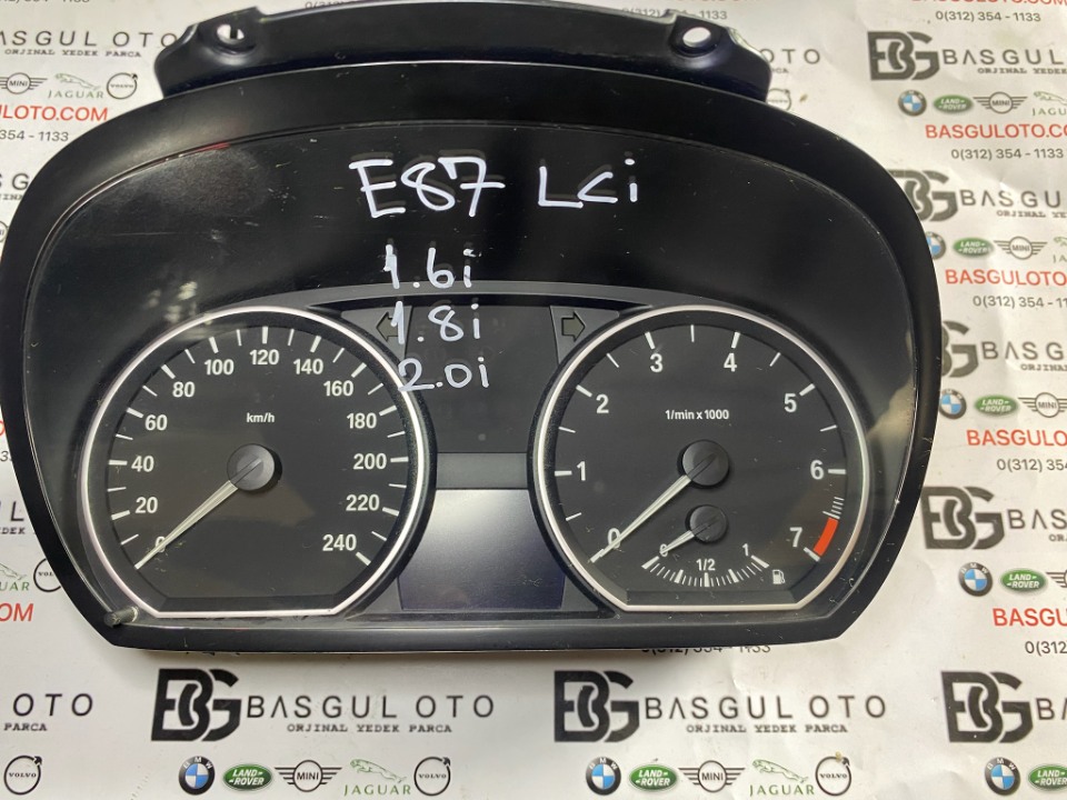 BMW E87  1.6İ   KM SAATİ KADRAN  GÖSTERGE PANELİ  9242324