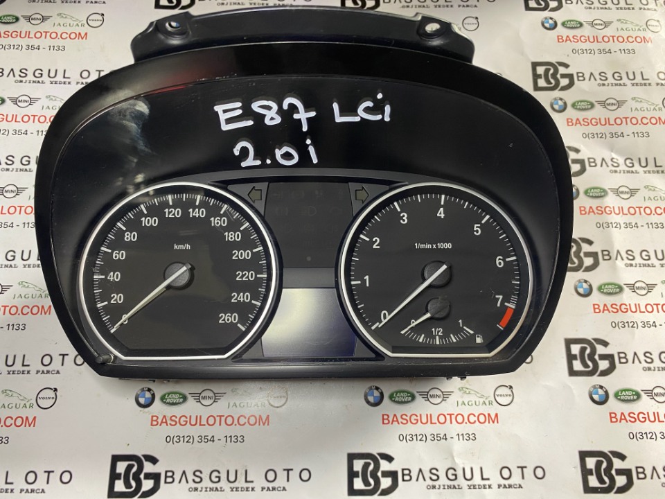 BMW E87  1.6İ   KM SAATİ KADRAN  GÖSTERGE PANELİ  9187040