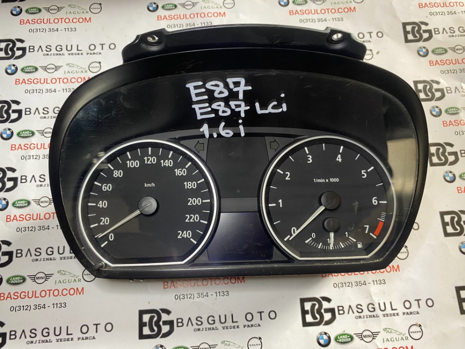 BMW E87  1.6İ   KM SAATİ KADRAN  GÖSTERGE PANELİ  6974645