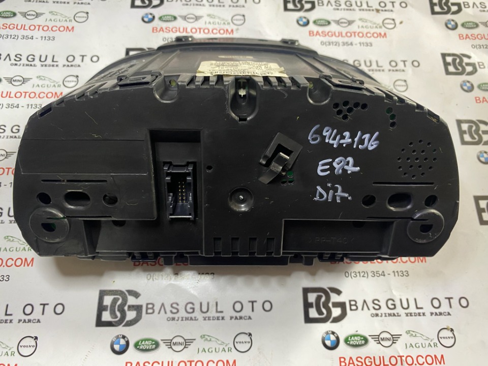 BMW E87 dizel KM SAATİ KADRAN  GÖSTERGE PANELİ  6947136