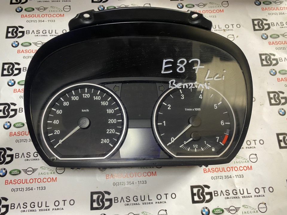 BMW E87 1.6iKM SAATİ KADRAN  GÖSTERGE PANELİ  9166813