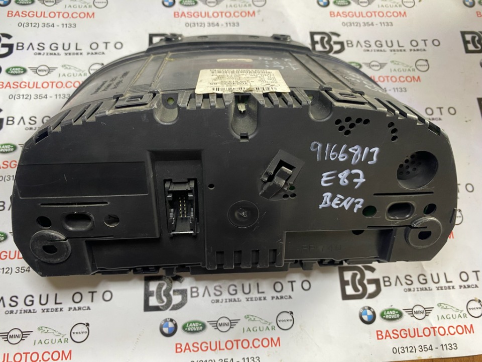 BMW E87 1.6iKM SAATİ KADRAN  GÖSTERGE PANELİ  9166813