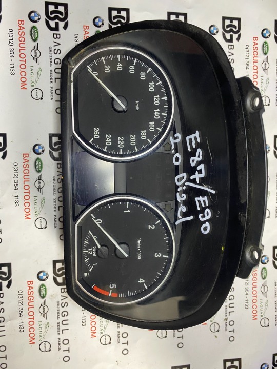 BMW E90 DİZEL KM SAATİ  KADRAN GÖSTERGE PANELİ  9166823