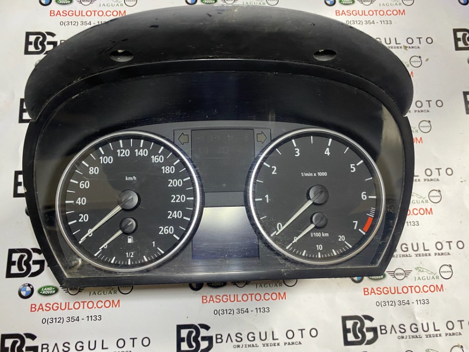 BMW E90 E84 X1  DİZEL KM SAATİ  KADRAN GÖSTERGE PANELİ  6974651