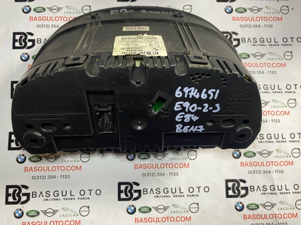 BMW E90 E84 X1  DİZEL KM SAATİ  KADRAN GÖSTERGE PANELİ  6974651