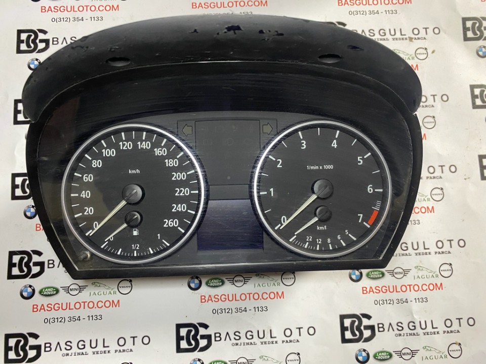 BMW E90 E84 X1  DİZEL KM SAATİ  KADRAN GÖSTERGE PANELİ  9110199
