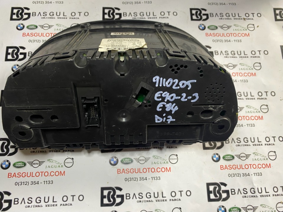 BMW E90 E84 X1 DİZEL KM SAATİ  KADRAN GÖSTERGE PANELİ  9110205