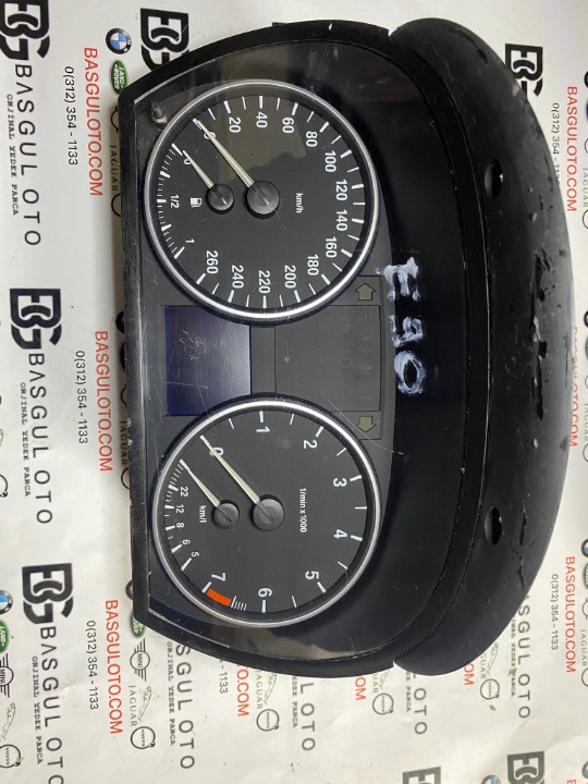 BMW E90 E84 X1  BENZİNLİ  KM SAATİ  KADRAN GÖSTERGE PANELİ  9141481