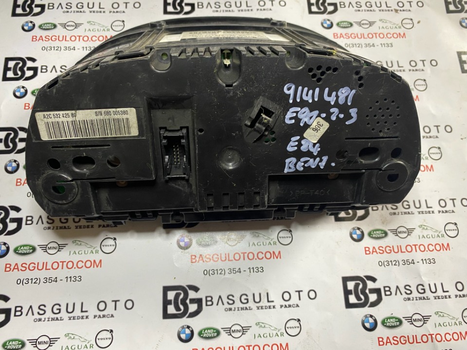 BMW E90 E84 X1  BENZİNLİ  KM SAATİ  KADRAN GÖSTERGE PANELİ  9141481