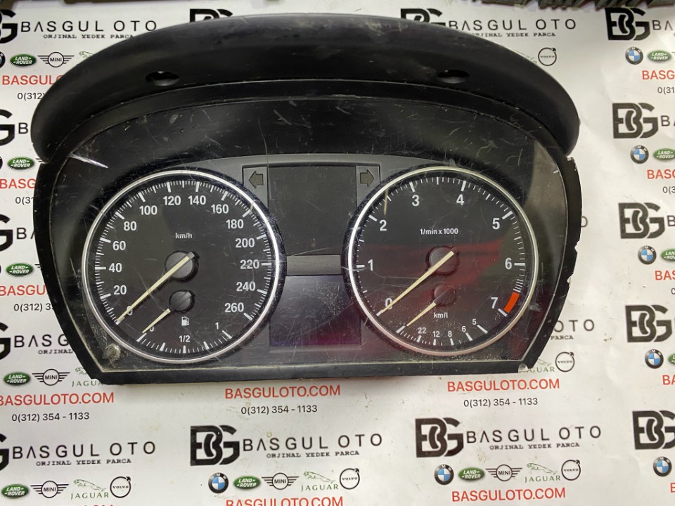 bmw e90 e92 e93 e84 x1 benzinli km saati kadran gösterge paneli  9166829