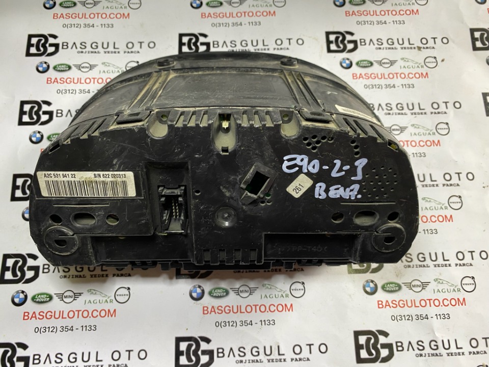 bmw e90 e92 e93 e84 x1 benzinli km saati kadran gösterge paneli