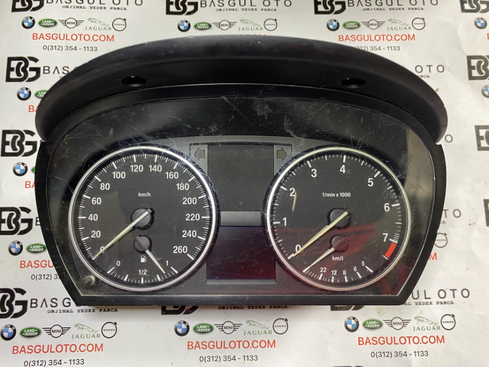 bmw e90 e92 e93 e84 x1 benzinli km saati kadran gösterge paneli 9187342