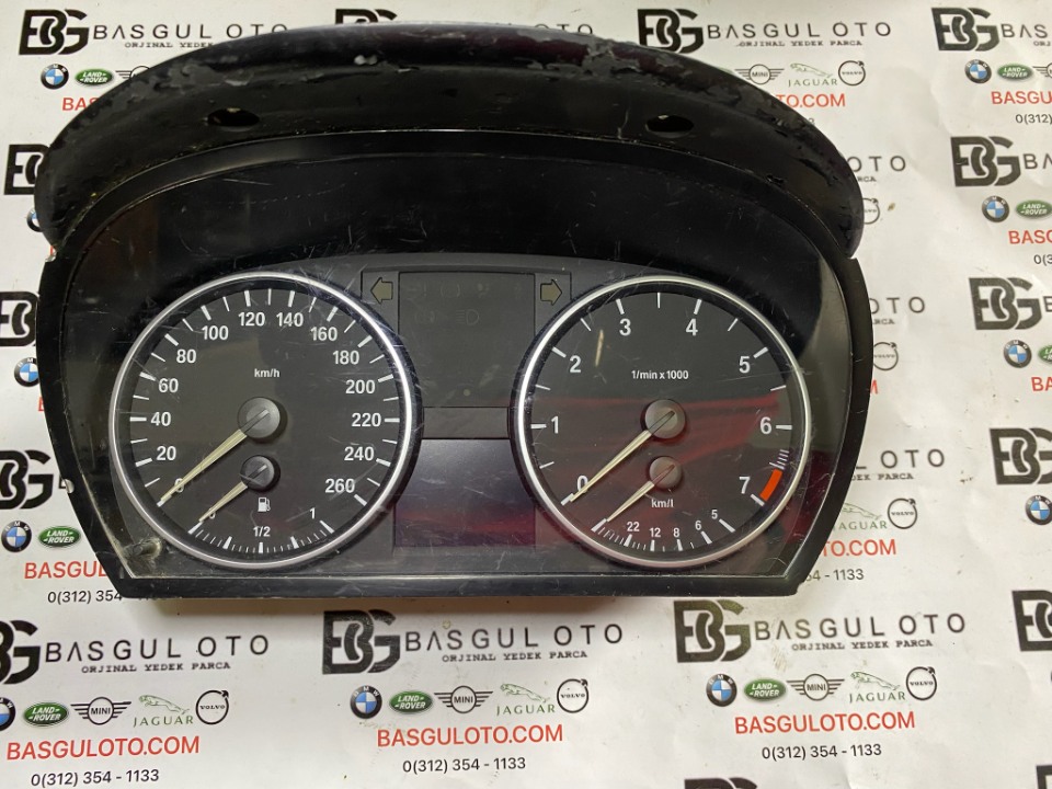 bmw e90 e92 e93 e84 x1 benzinli km saati kadran gösterge paneli