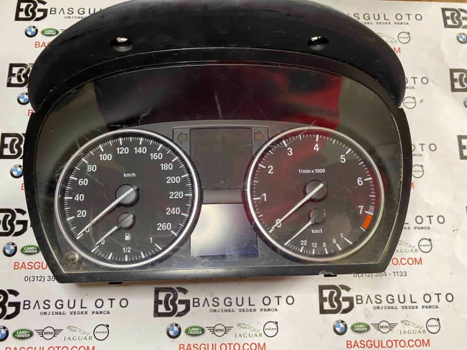 bmw e90 e92 e93 e84 x1 benzinli km saati kadran gösterge paneli 9187342